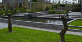 Tuinontwerp vijvers in Almere door DECAtuinen hoveniers