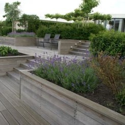 Hoveniersbedrijf DECAtuinen Almere voor keerwanden